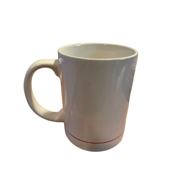 Sherry Cook Studio Deck The Hall Mug Cup Christmas Holiday Stoneware Mug 12oz - Picture 1 of 3